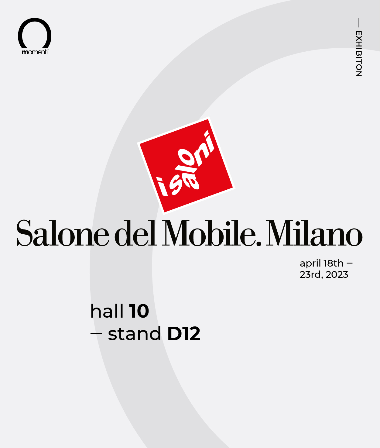 MOMENTI al Salone del Mobile di Milano - Momenti