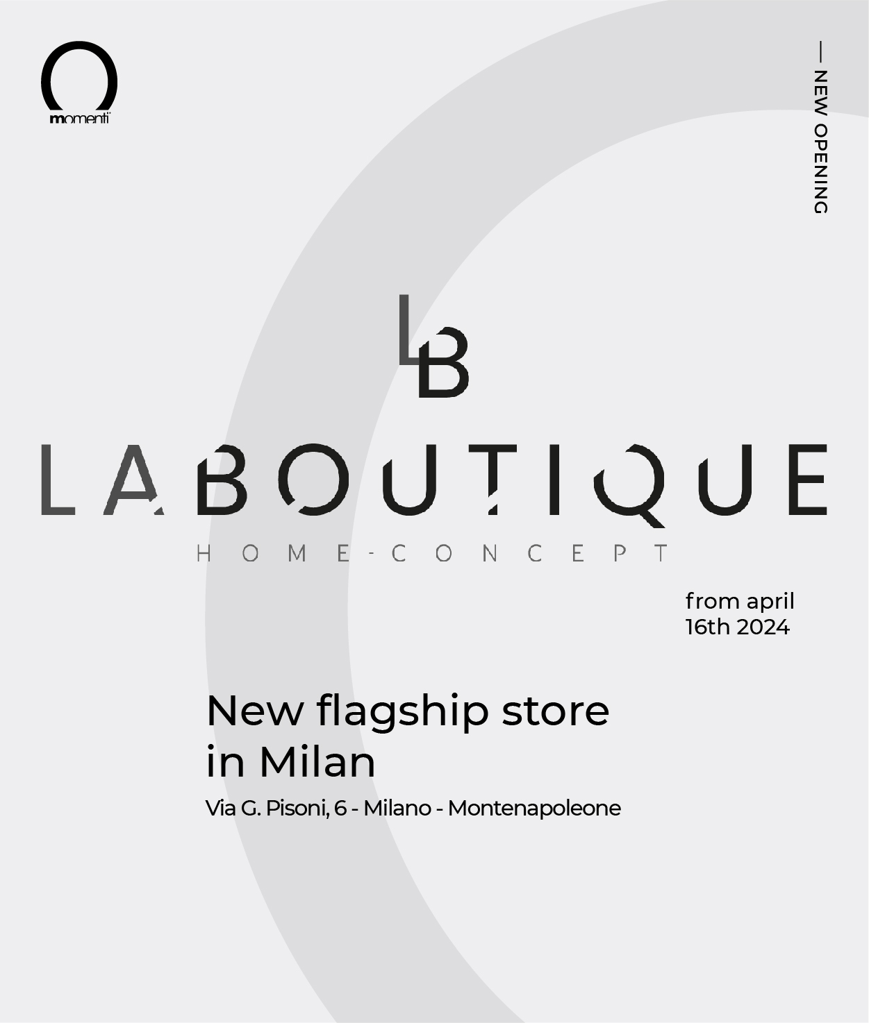 LaBoutique: il nuovo flagship store di Momenti - Momenti