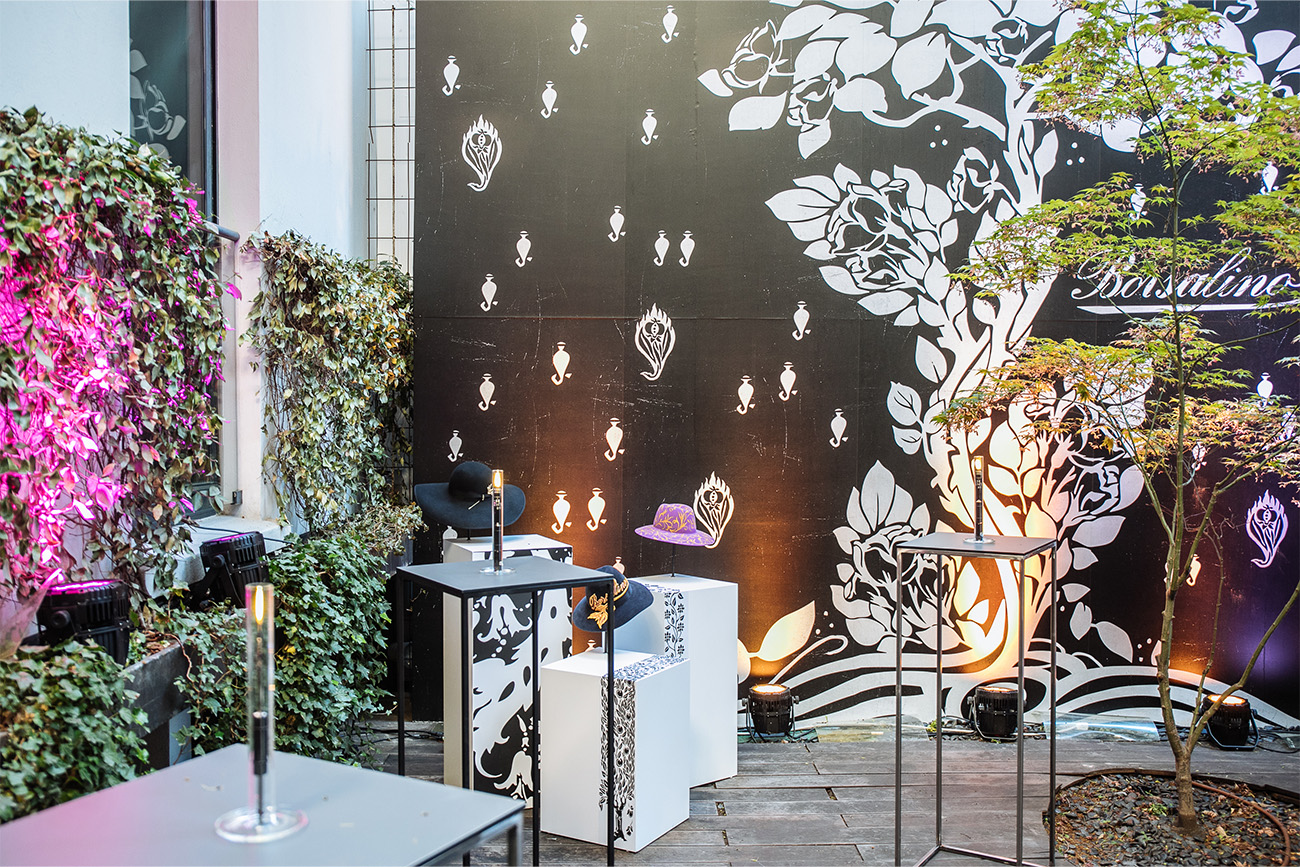 Atelier Borsalino: Refitting d'autore nello showroom di moda