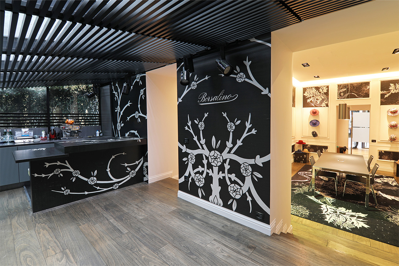 Atelier Borsalino: Refitting d'autore nello showroom di moda