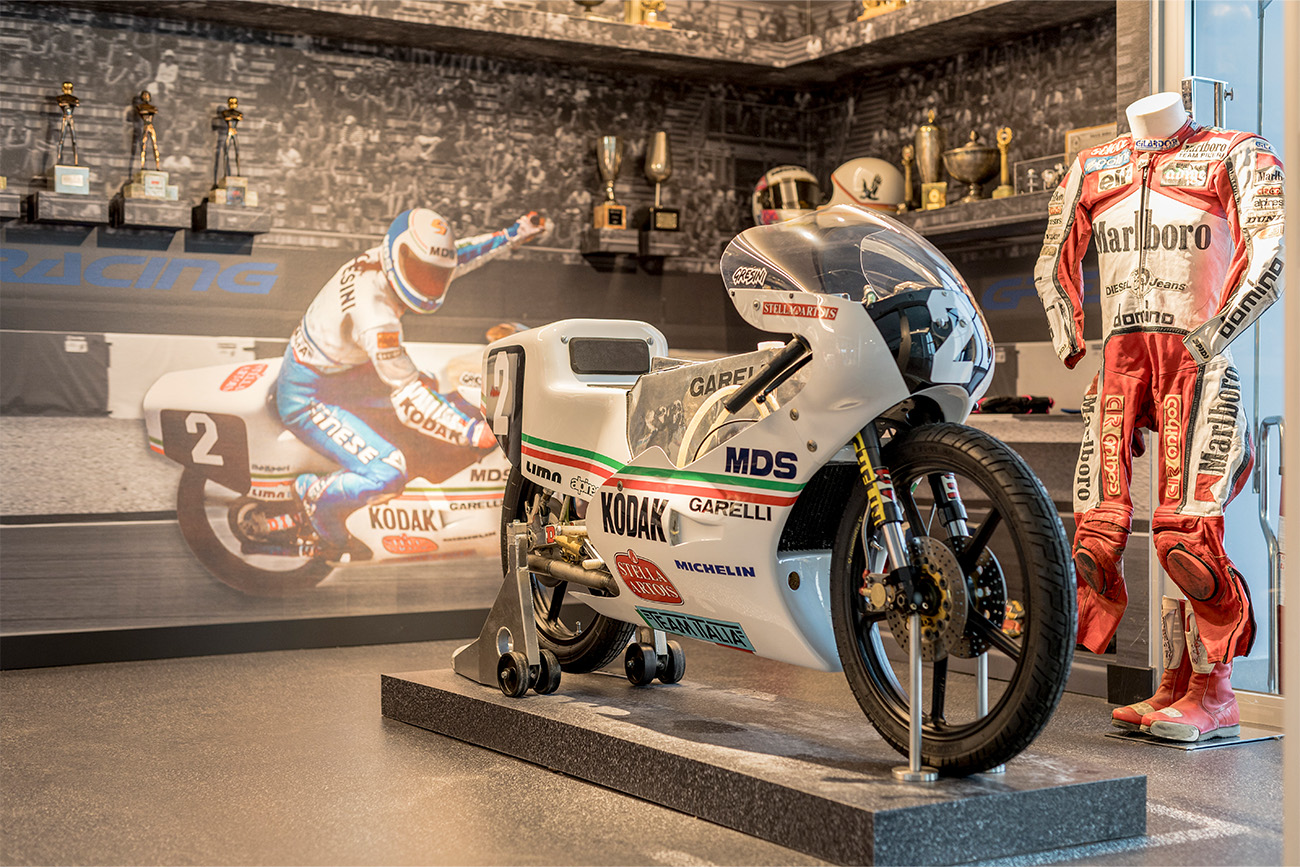 Museo Fausto Gresini: emozioni impresse su parete | Momenti