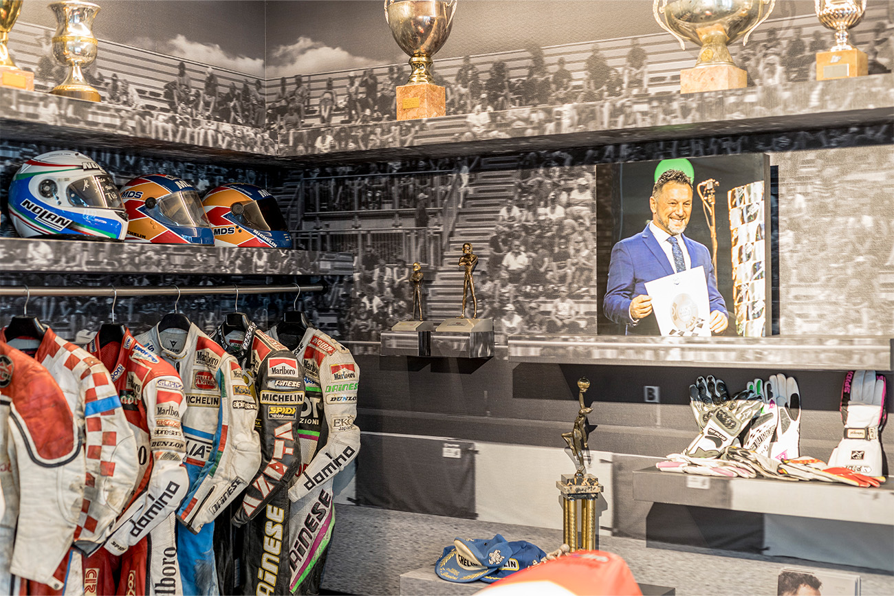 Museo Fausto Gresini: emozioni impresse su parete | Momenti